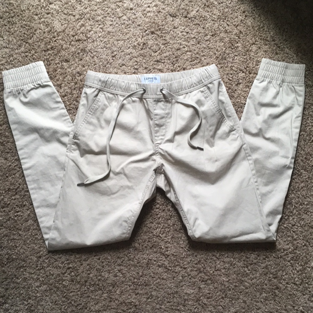 Express Men’s 100% cotton jogger pants size 28